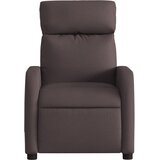  Naslonjač od tkanine tamnosmeđi | shoptok.hr