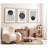 WALLXPERT Uramljena slika Huhu213, 35x50 cm , 3 dijela | Eponuda.ba