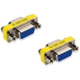 Optimus VGA adapter ženskiženski (DE-15/HD15), mini gender changer, alu Cijene