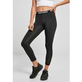 Urban Classics Women's Tech Mesh Pedal Pusher Leggings - Black | ePonuda.com