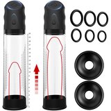 Paloqueth Electric Penis Vacuum Pump with 6 Cock Rings Cene