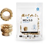 CNC Kitchen Threaded Inserts M2 Standard, M2 x 3.0 (100 pcs) | Eponuda.com