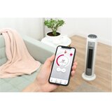 Sencor - Ventilator sa keramičkim grejnim telom 2200W/230V Wi‑Fi bela + daljinski upravljač | Eponuda.com