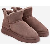 VINCEZA Snow boots made of natural suede lined with fur | shoptok.hr