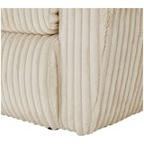 CARRYHOME ZOFA S POSTELJNO FUNKCIJO, krem barve tekstil | Shoptok.si