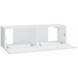 Zidni TV ormarići 2 kom bijeli 100x30x30 cm konstruirano drvo | shoptok.hr