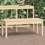 vidaXL Vrtna klop 109x44x45 cm trdna borovina Cene