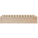 vidaXL Posteljni okvir 90x200 cm trdna borovina | Shoptok.si