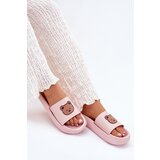 Boto Women's Foam Slippers With Bear Pink Lalon | shoptok.hr