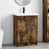  Set namještaja za kupaonicu Dimljeni hrast 78,5 x 37,5 x 81 cm | Shoptok.si