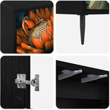  ormar LOCHEM 102 x 33 x 51 cm Crni hrast Konstruirano drvo | shoptok.hr