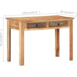  Radni stol 110 x 50 x 75 cm od masivnog obnovljenog drva | Eponuda.ba