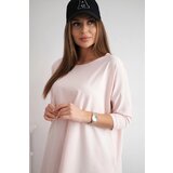 Kesi Oversize blouse powder pink | shoptok.hr