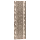  Trkački tepih FLORNES Tkani Sivosmeđa Zigzag 100 x 150 cm PP - Taupe cik-cak 100 x 150 cm | shoptok.hr