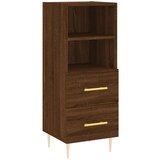 Maison Chic Komoda - Predalnik rjavi hrast 34,5x34x90 cm inženirski les, (21717774) Cene