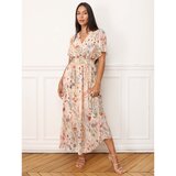 La Modeuse Dolge obleke 75839_P179483 Bež | Shoptok.si