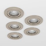 Eglo 902269 - komplet 5x led ugradna stropna spot svetiljka barranco LED/4,8W/230V hrom | Eponuda.com