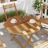 vidaXL Stolna ploča 80 x 80 x 2 5 cm osmerokutna od masivne tikovine | shoptok.hr