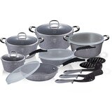 Berlinger Haus BH-6196 set granitnih loncev na dotik kamna, (21400818) | Shoptok.si