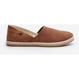 Boto EVENTO Women's Suede Espadrilles Brown Vulcano | Shoptok.si