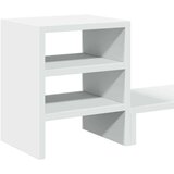 vidaXL Stalak za monitor sa stolnim organizatorom bijeli drveni | shoptok.hr