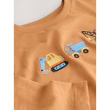 Next Majica modra / safir / rumena / gorčica | Shoptok.si