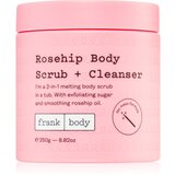 Frank Body Rosehip čistilni piling za telo 2 v 1 250 g | Shoptok.si