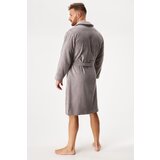 MEN-A Topli pamučni ogrtač Terry dugi | shoptok.hr