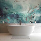  Foto tapeta - Fish in the ocean 500x350 Vodootporna | shoptok.hr