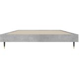  Okvir kreveta boja betona 90 x 190 cm od konstruiranog drva | Eponuda.com