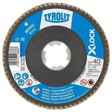 Tyrolit Lamelna brusna plošča Zircon Power 40 X-Lock (Premer: 125 mm, Zrnavost: 40) | Shoptok.si