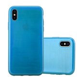 Cadorabo Ohišje, združljiv z Apple v turkizni - zaščitni pokrov, narejen iz fleksibilnega silikona TPU v brušenem dizajnu, (20575850) | Shoptok.si