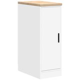  Garažni ormar za odlaganje bijeli 30x51x85 cm masivne borovine | shoptok.hr