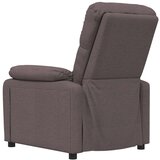 vidaXL Masažni stol temno rjavo blago | Shoptok.si