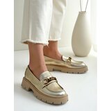 Resti Women's moccasins gold-plated Goldlove | ePonuda.com