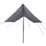 CERADA za kampiranje siva i narančasta 460x305x210 cm vodootporna | shoptok.hr