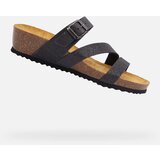 Geox Black women's slippers New Sthellae - Women's Cene