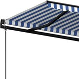 Tenda na automatsko uvlačenje 600x350 cm plavo-bijela | shoptok.hr