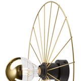  Zidno svetlo MONTANA 1xE27/15W/230V prečnika 45 cm zlatno | Eponuda.com
