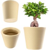 KADAX Okrogel plastični cvetlični lonec 40 cm bež, (5000353286) Cene