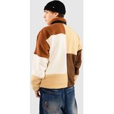Blue Tomato Patchwork Jakna iz flisa brown / white | Shoptok.si