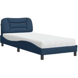  Krevet s madracem Hvar plavi 90 x 200 cm od tkanine | shoptok.hr
