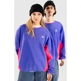 Wolf Tree Crew Pulover persian violet / hyper pink