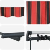  Retraktilna tenda Oranžna 250 x 200 cm blago, (5000206529) | Shoptok.si