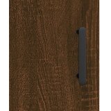  Komoda boja smeđeg hrasta 34,5 x 34 x 90 cm konstruirano drvo | shoptok.hr