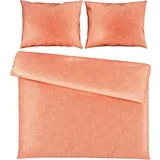 posteljnina 200/200 cm saten roza