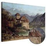  Slika - Gustave Courbet -Chillon Castle 30x20 Premium Print | shoptok.hr