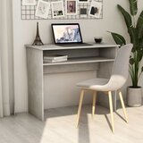 vidaXL radni stol siva boja betona 90 x 50 x 74 cm od iverice Cijene