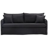 Venture Home Nova trosjed 200 cm, crni Slike