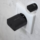 BLAVEC Zidni punjač GaN4 - Tip C - PD QC 30W 3A s kabelom Tip C na Tip C crni | shoptok.hr